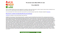 Desktop Screenshot of abli.com